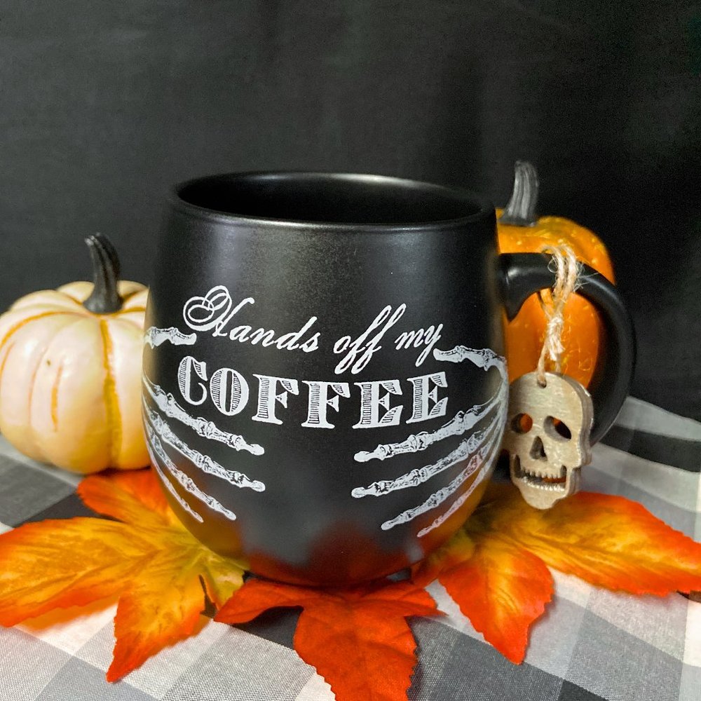 Halloween Mug HANDS OFF MY COFFEE